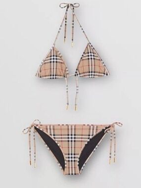 Burberry Vintage Check Bikini Set